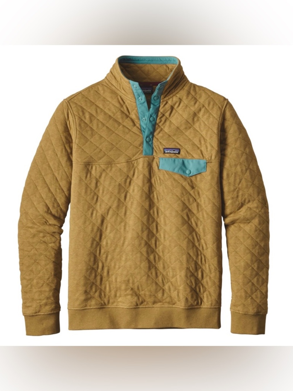 Patagonia Organic Cotton Quilt Snap-T Pullover Men’s Size M